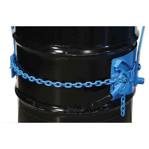 Drum Lifters - Manual Tilt, 55 US gal. (45 Imperial Gal.) Drum Size, 800 lbs./363 kg. Cap. NRZ Safety Inc.