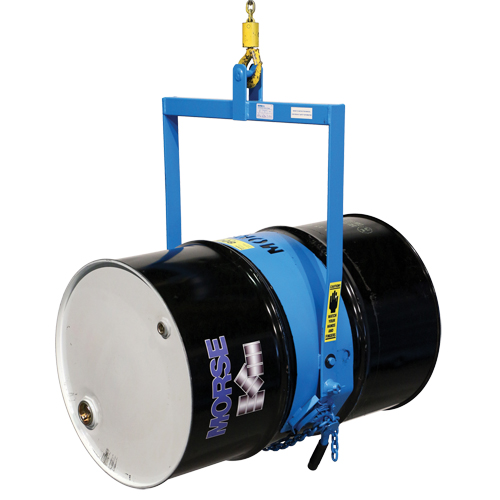 Drum Lifters - Manual Tilt, 55 US gal. (45 Imperial Gal.) Drum Size, 800 lbs./363 kg. Cap. NRZ Safety Inc.