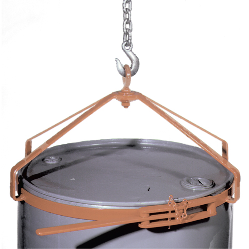 Leveur De Baril Maunel Vertical, 55 gal. US (45 gal. imp.), Cap. 700 lb/317 kg NRZ Safety Inc.