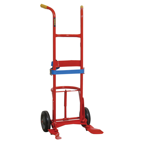 Overpack Hand Truck, Steel Construction, 55 US gal. ( 45 Imperial Gal.) NRZ Safety Inc.