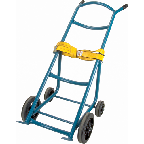 Drum Hand Truck , Steel Construction, 25 - 55 US Gal. (20 - 45 Imperial Gal.) NRZ Safety Inc.