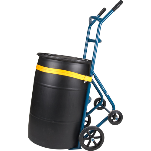Drum Hand Truck , Steel Construction, 25 - 55 US Gal. (20 - 45 Imperial Gal.) NRZ Safety Inc.