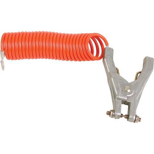 Coiled Grounding Clamps, 120" Long NRZ Safety Inc.