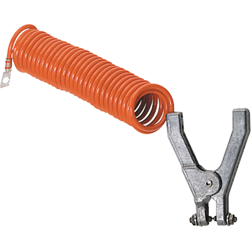 Coiled Grounding Clamps, 180" Long NRZ Safety Inc.