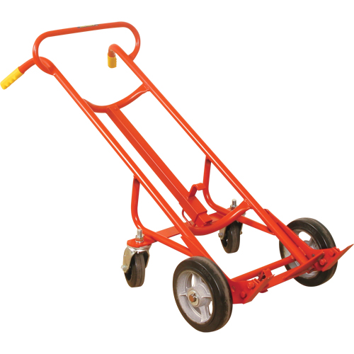 Ergonomic Drum Truck With Swivel Casters, Steel Construction, 55 - 85 US Gal. (45 - 70 Imperial Gal.) NRZ Safety Inc.