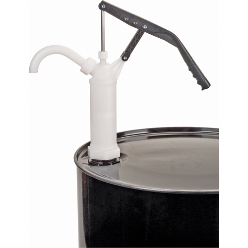 Pompe &agrave; baril de type levier, PTFE, 14 oz/course, Pour barils de 5-55 gal. NRZ Safety Inc.