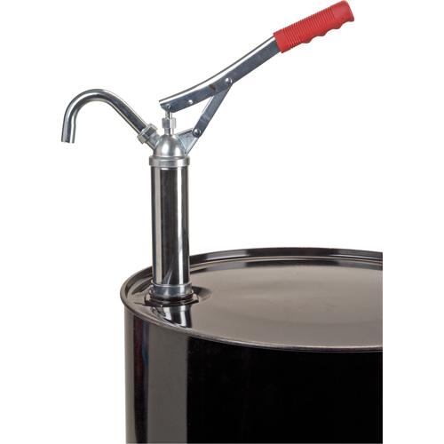Pompe &agrave; baril de type levier, Acier, 11 oz/course, Pour barils de 30-55 gal. NRZ Safety Inc.