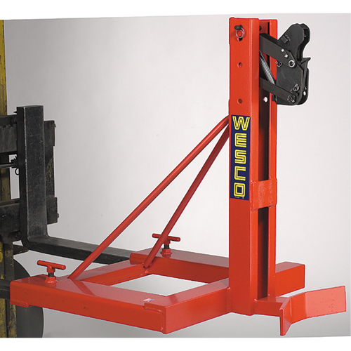 Gator Grip Forklift Attachment for Drum Handling, For 30 US Gal. (25 Imperial Gal.) / 50 US Gal. (41.6 Imperial Gal.) / 80 US Gal. (66.6 Imperial Gal.) NRZ Safety Inc.