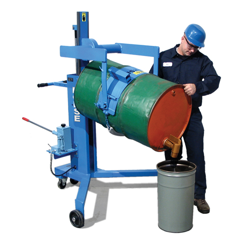 Basculeur - palettiseurs pour barils, 55 gal. US (45 gal. imp.) NRZ Safety Inc.