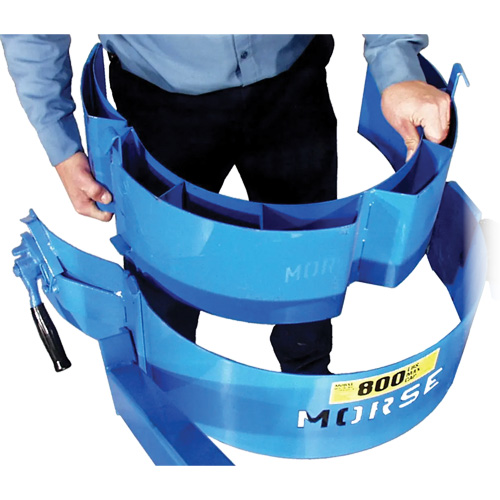 Manual Tilt Drum Lifter Kit, 55 US gal. (45 Imperial Gal.) Drum Size, 800 lbs./363 kg. Cap. NRZ Safety Inc.