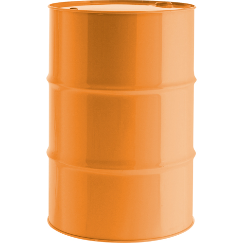 Barils en acier, 55 gal. US (45,8 gal. imp.), Non doubl&eacute;, Orange, Dessus ferm&eacute;, UN1A1/Y1.8/300, Calibre 16 NRZ Safety Inc.