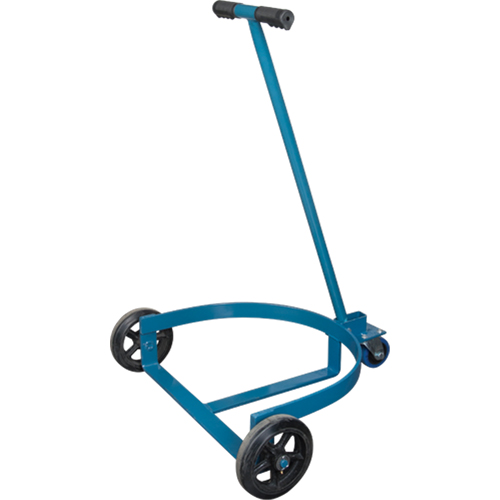 Diable surbaiss&eacute; pour barils, Fabriqu&eacute; en Acier, 55 gal. US (45 gal. imp.) NRZ Safety Inc.