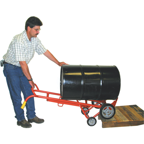 Diable de luxe pour baril 15BT, Fabriqu&eacute; en Acier, 30 - 55 gal. US (25 - 45 gal. imp.) NRZ Safety Inc.