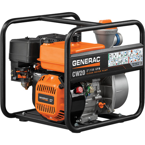 Pompe &agrave; eau propre, 158 gal./min, 208 cc, 4 cycles OHV NRZ Safety Inc.