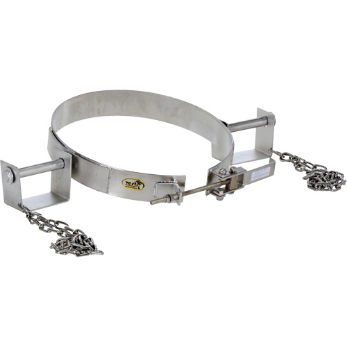 Anneau de bascule pour baril, Baril de 30 gal. US (24,98 gal. imp.), Capacit&eacute; 1200 lb/ 544 kg NRZ Safety Inc.