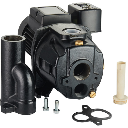Dual Voltage Cast Iron Convertible Jet Pump, 115 V/230 V, 1400 GPH, 3/4 HP NRZ Safety Inc.
