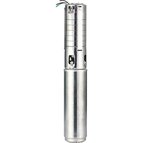 Submersible Deep Well Pump, 230 V, 1300 GPH, 1/2 HP NRZ Safety Inc.