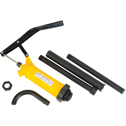 Pompe &agrave; baril de type levier, Polypropyl&egrave;ne, 14 oz/course, Pour barils de 5-55 gal. NRZ Safety Inc.