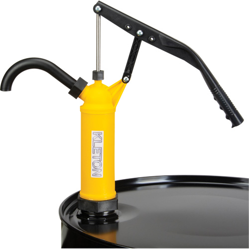 Pompe &agrave; baril de type levier, Polypropyl&egrave;ne, 14 oz/course, Pour barils de 5-55 gal. NRZ Safety Inc.