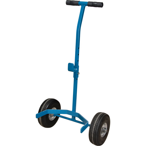 Cylinder Cart, Flat-Free Wheels, 15-1/2" W x 14-1/4" L Base, 600 lbs. NRZ Safety Inc.