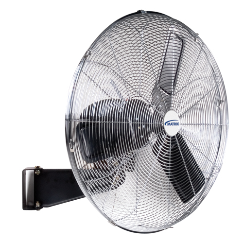 Non-Oscillating Wall Fan, Industrial, 2 Speed, 26" Diameter NRZ Safety Inc.