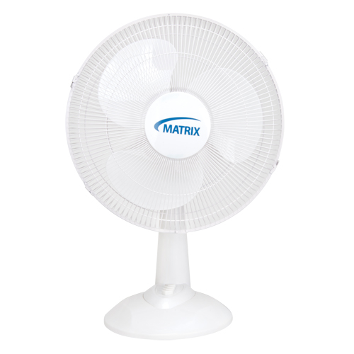 Oscillating Desk Fan with Push Buttons, 16" Diameter, 3 Speeds NRZ Safety Inc.