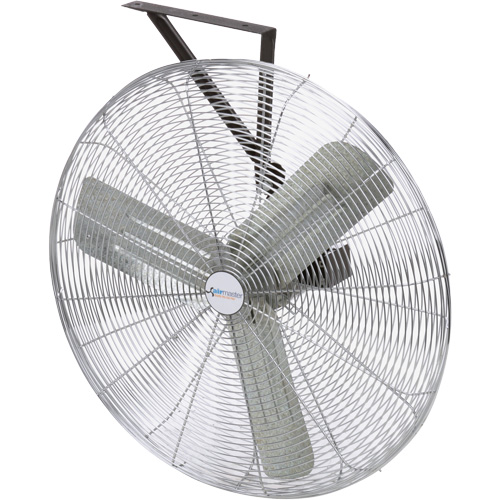 Non-Oscillating Wall Fan, Commercial, 3 Speed, 24" Diameter NRZ Safety Inc.