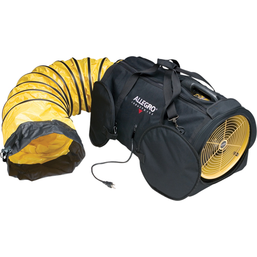 ALLEGRO INDUSTRIES "Air Bag" Blower Systems, 1/2 HP, 1800 CFM NRZ Safety Inc.
