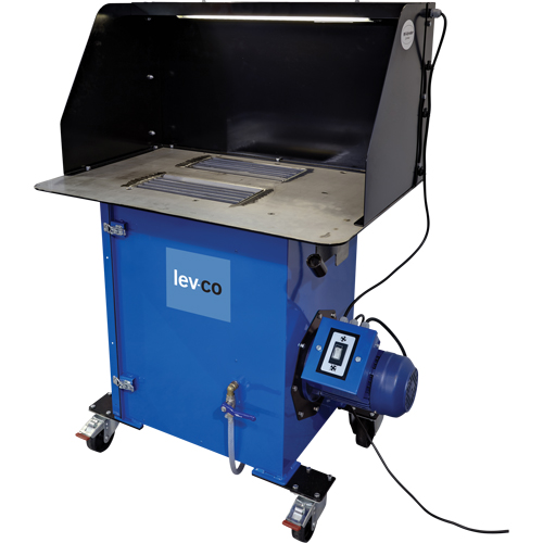 Cabines &agrave; ventilation verticale s&eacute;rie Sledgehammer, 120 V, 1200 pi³/min, 35" la x 24" l NRZ Safety Inc.