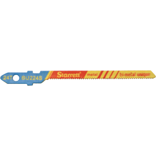 Lames pour scie sauteuse Unified Shank, Bim&eacute;tal, 4" lo, 24 dents par pouce NRZ Safety Inc.