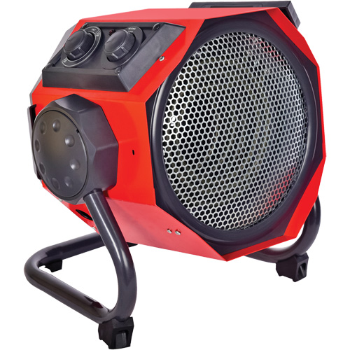 Heavy-Duty Tilted Heater, Ceramic, Electric, 19107 BTU/H NRZ Safety Inc.