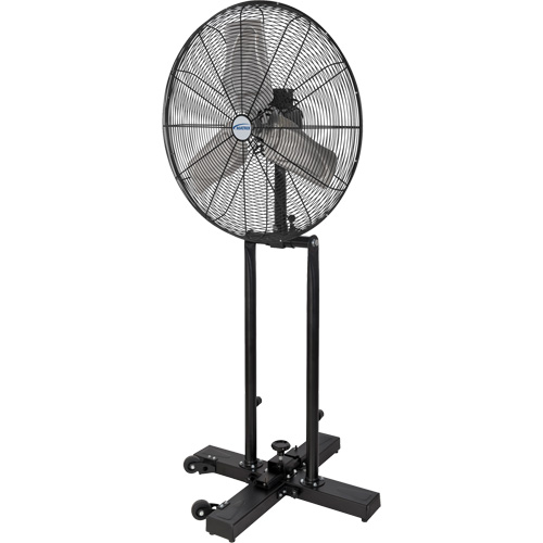 Foldable Pedestal Fan, Industrial, 3 Speed, 24" Diameter NRZ Safety Inc.