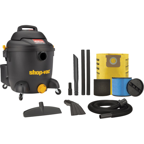 Aspirateur pour atelier, Secs-humides, 4,5 CV, 10 gal. US (37,9 litres) NRZ Safety Inc.