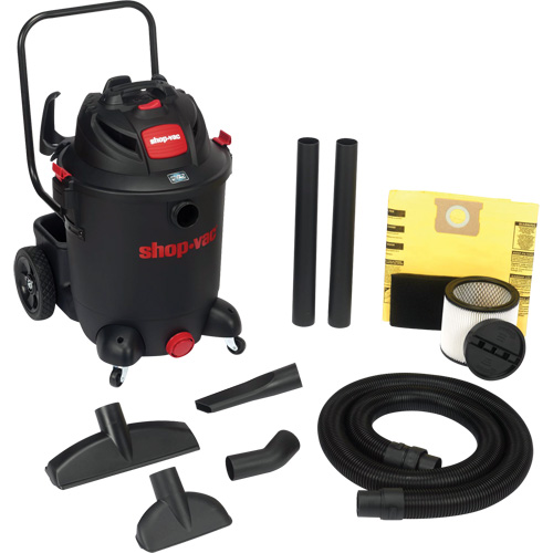 Aspirateur utilitaire pour atelier SVX2 avec chariot, Secs-humides, 6,5 CV, 14 gal. US (53 litres) NRZ Safety Inc.
