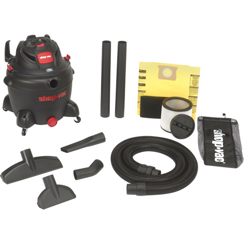 SVX2 Utility Shop Vacuum, Wet-Dry, 6.5 HP, 16 US Gal. (60.6 Litres) NRZ Safety Inc.