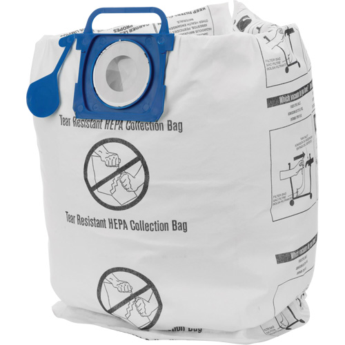Genuine HEPA Tear-Resistant Filter Bags, 5 - 10 US gal. NRZ Safety Inc.