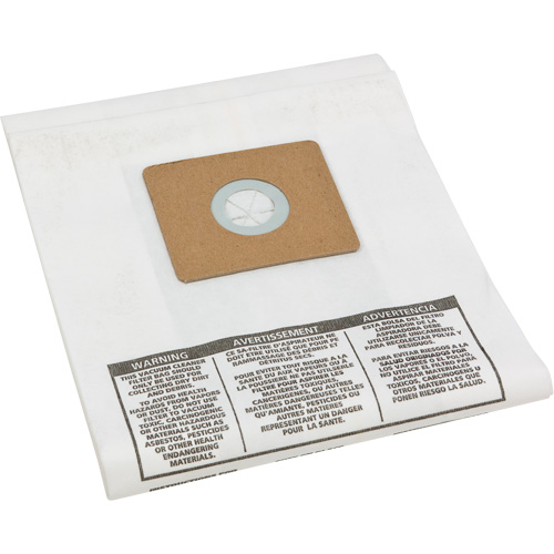 V&eacute;ritable sac de collecte sous vide suspendu, 3,5 gal. US NRZ Safety Inc.