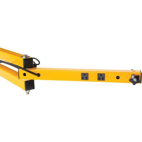 180 Double Locking Arm with 2 Receptacles NRZ Safety Inc.