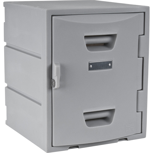 Locker, 15" x 15" x 18", Grey, Assembled NRZ Safety Inc.