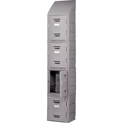 Locker, 15" x 15" x 18", Grey, Assembled NRZ Safety Inc.