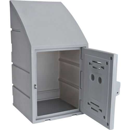 Locker, 15" x 15" x 31", Grey, Assembled NRZ Safety Inc.