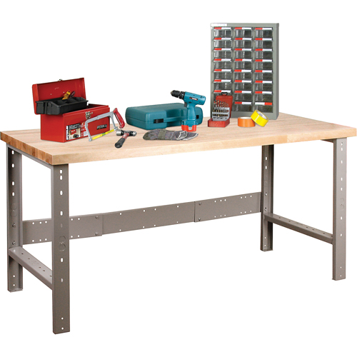 Pre-Designed Workbench, Top & Legs Only, 2500 lbs. Cap., 72" W x 30" D, 34" H NRZ Safety Inc.