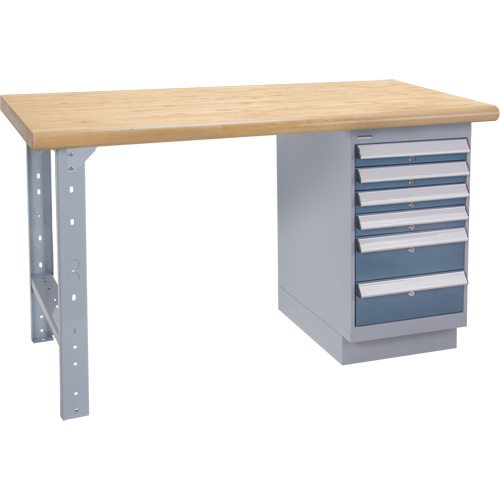 &eacute;tabli pr&eacute;conçu, Cap 2500 lb, 60" la x 36" p, 34" h NRZ Safety Inc.