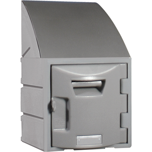 Casier, 12" x 15" x 25", Gris, Assembl&eacute; NRZ Safety Inc.
