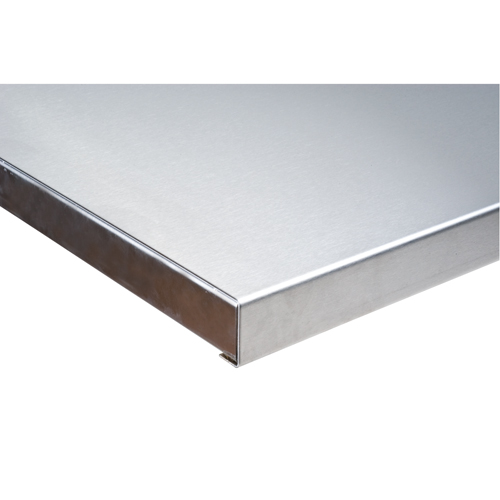 304 Stainless Steel Wood-Filled Workbench Tops, 36" D x 48" W, 1-3/4" Thick NRZ Safety Inc.