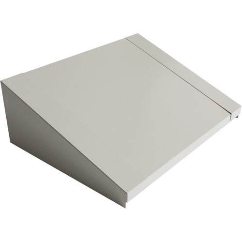 All-Welded Concorde - Heavy-Duty Lockers Sloping Top, 2 Bank, 18" D x 24" W x 6" H, Grey, Steel NRZ Safety Inc.