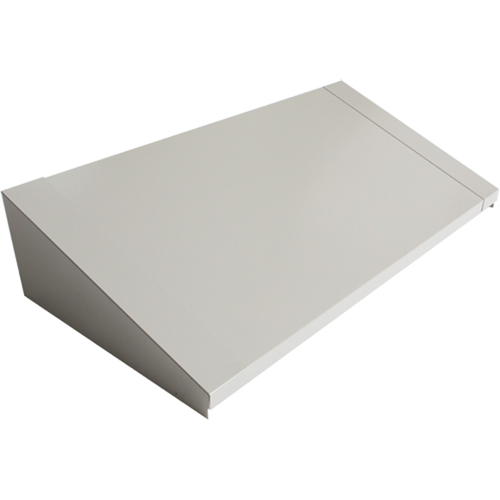 All-Welded Concorde - Heavy-Duty Lockers Sloping Top, 3 Bank, 18" D x 36" W x 6" H, Grey, Steel NRZ Safety Inc.