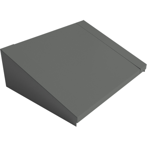 Dessus inclin&eacute; pour casiers robustes enti&egrave;rement soud&eacute; Concorde, Bloc de 2, 18" p x 24" la x 6" ha, Acier NRZ Safety Inc.