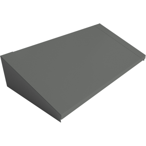 All-Welded Concorde - Heavy-Duty Lockers Sloping Top, 3 Bank, 18" D x 36" W x 6" H, Steel NRZ Safety Inc.