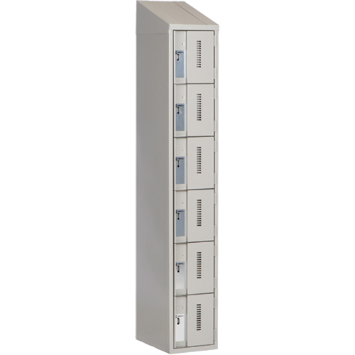 Casiers robustes Concorde, 6 niveaux, 12" x 18" x 78", Acier, Gris, Soud&eacute; (assembl&eacute;) NRZ Safety Inc.